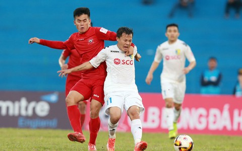 Hải Phòng và Hà Nội bất phân thắng bại