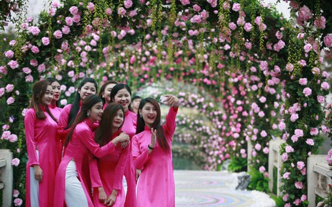 Lễ hội hoa hồng đầu tiên tại Việt Nam