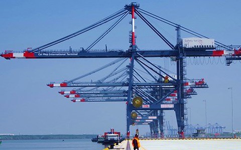 Xây dựng bến cảng tổng hợp Cái Mép