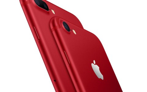 Apple ra mắt iPhone 7 màu son đỏ