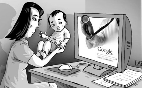 Sức khỏe của bạn: Cẩn trọng khi lên net trị bệnh cho con
