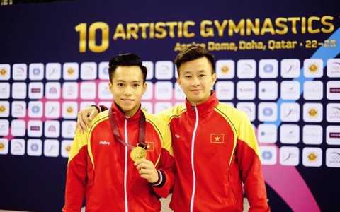 Lê Thanh Tùng giành HCV Cup thể dục thế giới