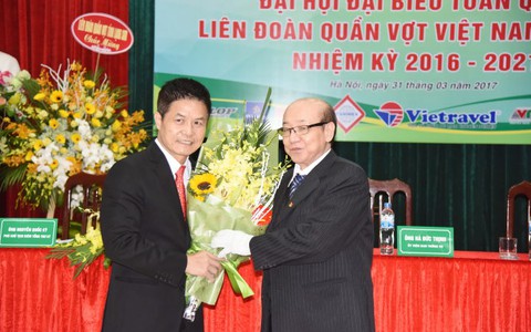 Ông Nguyễn Quốc Kỳ được bầu làm chủ tịch Liên đoàn quần vợt VN