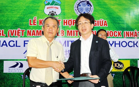 Hoàng Anh Gia Lai và CLB Mito Hollyhock hợp tác toàn diện