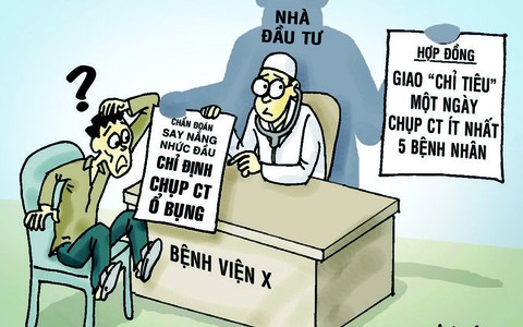 Tận thu người bệnh là vô đạo đức