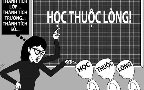 Ám ảnh... học thuộc lòng!