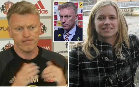 Dọa tát nữ phóng viên, HLV Moyes bị FA “hỏi thăm”