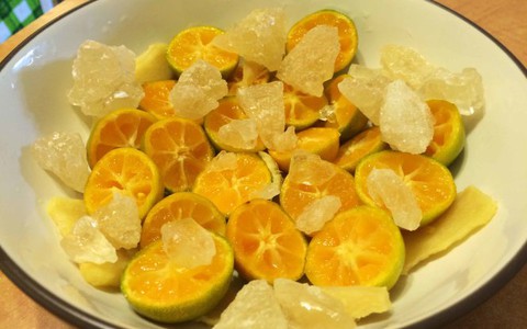 Trị ho cho bé từ quả tắc