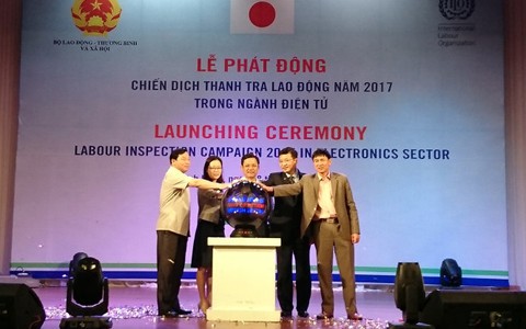 Thanh tra lao động tại 500 doanh nghiệp điện tử