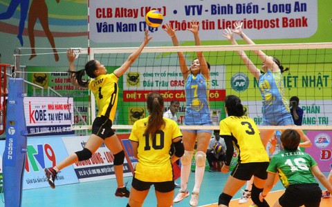 Chưa tung hết sức, VTV Bình Điền Long An vẫn nhẹ nhàng hạ CLB Altay