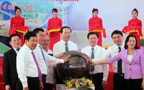 Chủ tịch nước dự lễ khánh thành hai dự án lớn ở Nghệ An