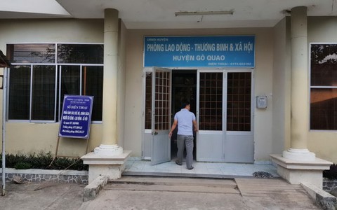 Khởi tố vụ tham ô hơn 8,1 tỉ tại phòng LĐTB&XH huyện