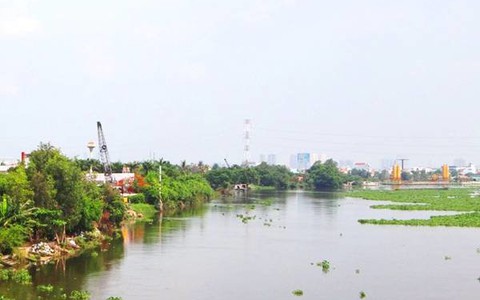 TP.HCM: Xây dựng đê bao xung yếu tại khu vực quận Thủ Đức