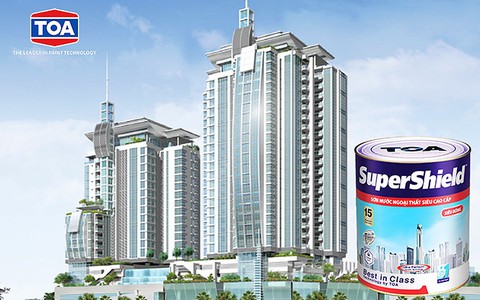 Sơn nước ngoại thất siêu cao cấp bảo vệ công trình lên đến 15 năm