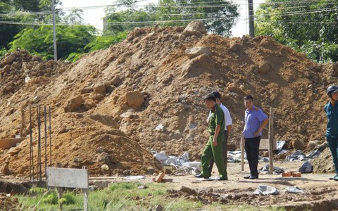 Một bảo vệ chết dưới hố công trình