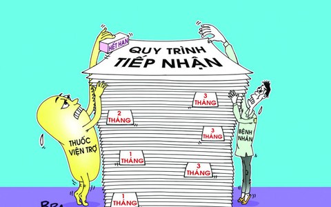 Quy trình tiếp nhận thuốc