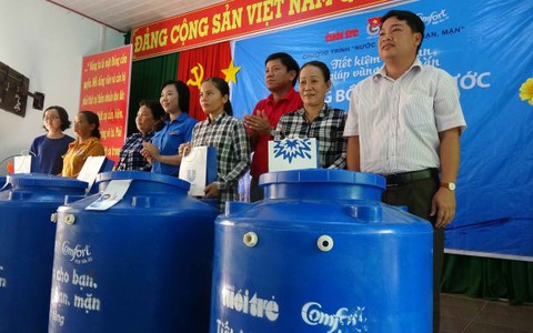 150 hộ dân ven biển An Minh đón dòng nước sạch