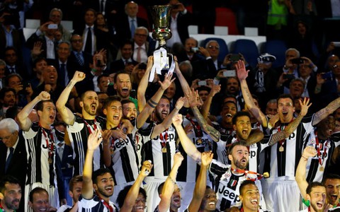 Đá bại Lazio, Juventus đoạt Cúp quốc gia Ý