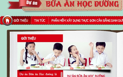 Phần mềm xây dựng thực đơn trợ lý đắc lực cho trường học