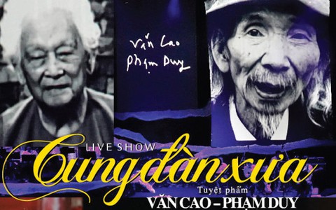 DVD Cung Đàn Xưa giữ nguyên bản thu live tại sân khấu