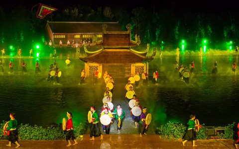 Lộng lẫy sân khấu thực cảnh của Thủa ấy xứ Đoài
