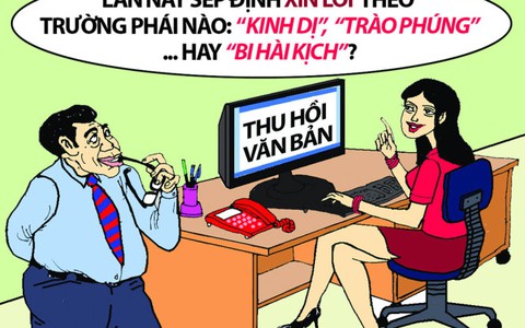Đừng trách anh ấy lộn lời
