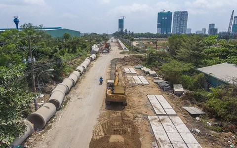 Khu Nam mở đường: Bất động sản Quận 7 dậy sóng