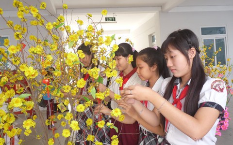 Trường THCS Lý Thánh Tông thực hiện mô hình trường tiên tiến
