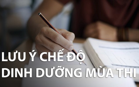 Nên mang một vài viên kẹo, nước khi đi thi