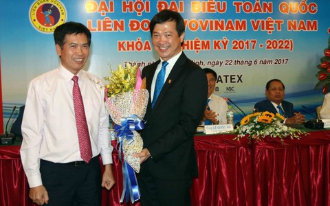 Doanh nhân Mai Hữu Tín làm chủ tịch Liên đoàn Vovinam VN