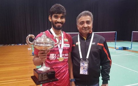 Thủ tướng Ấn Độ khen ngợi ​Kidambi Srikanth