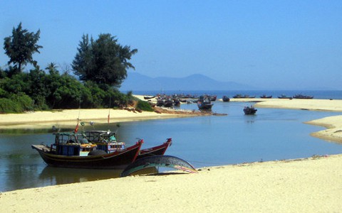 Đón cá lúc bình minh Nhân Trạch