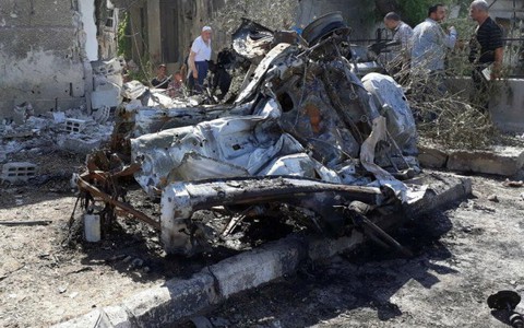 Thủ đô Syria suýt tan tành vì 3 xe bom