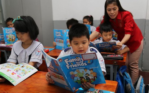 Toàn bộ trường THCS Q.10 dạy chương trình tiếng Anh tăng cường