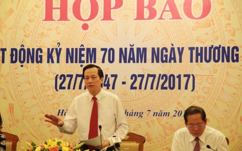 Phấn đấu giải quyết căn cơ hồ sơ thương binh, liệt sĩ tồn đọng