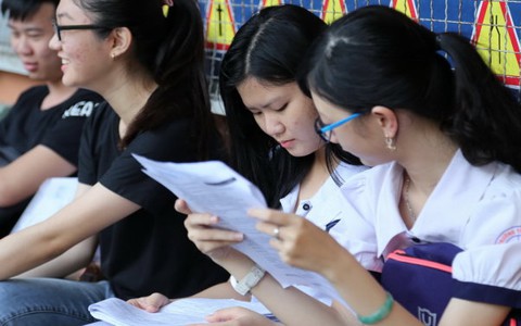 Điểm sàn xét tuyển đại học 2017: 15,5 điểm