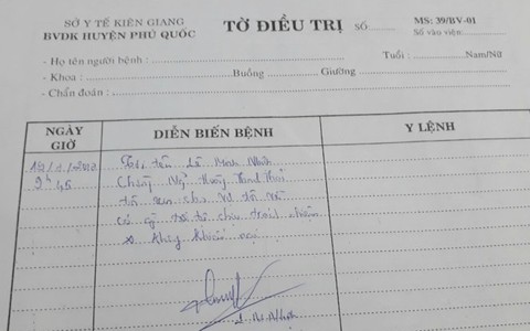 Vụ sản phụ đẻ trên tàu: bệnh viện nói do người chồng