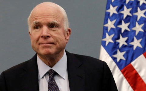 Thượng nghị sĩ Mỹ John McCain bị ung thư não