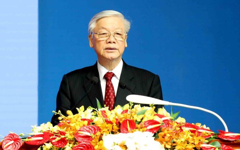 Tổng Bí thư Nguyễn Phú Trọng lên đường thăm Campuchia