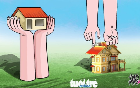 Dinh thự quan chức và 'ngôi nhà cấp ủy'