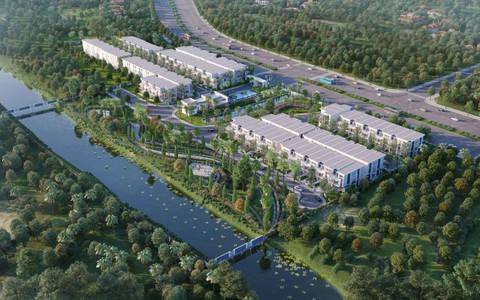 Nhà phố 2 sân vườn