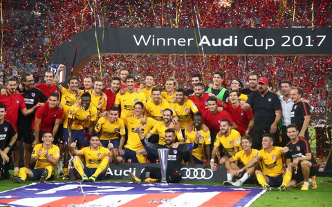 Điểm tin sáng 3-8: Hạ Liverpool, Atletico Madrid vô địch Audi Cup