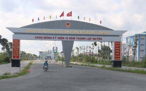 Thanh tra dự án khu hành chính huyện 140 tỉ đồng