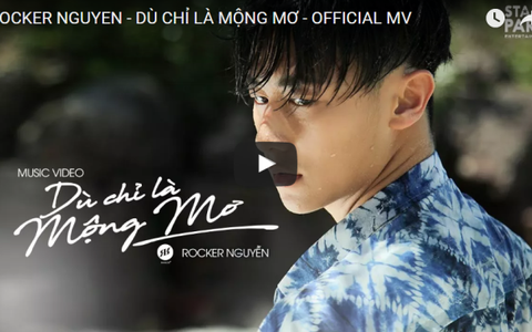 Rocker Nguyễn tung MV Dù chỉ là mộng mơ trước khi phim Glee ra mắt