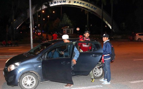 Đi Grab và Uber ở SEA Games
