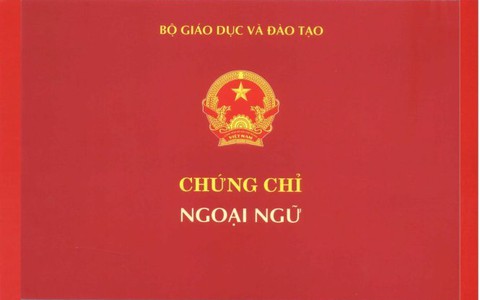 ​Dừng tổ chức cấp chứng chỉ năng lực ngoại ngữ ngoài nhà trường