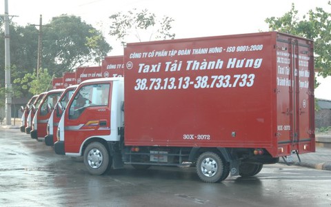 Hãng taxi tải dùng đầu số 1800 làm tổng đài