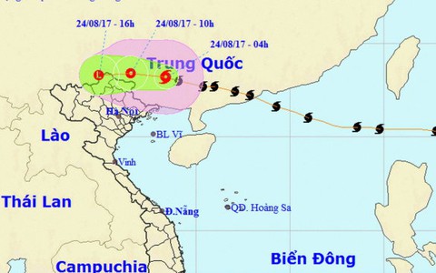 Do bão số 6, nhiều nơi có nguy cơ bị lở đất, lũ quét