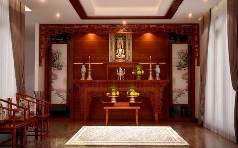 Đặt hai bàn thờ đối diện nhau có phạm phong thủy?
