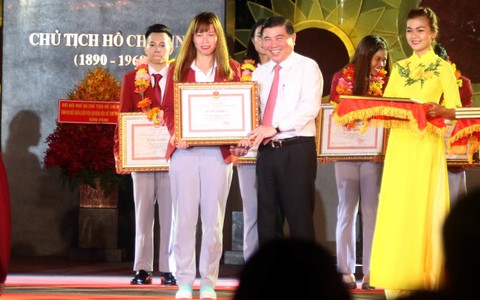 TP.HCM thưởng xứng đáng cho HLV, VĐV đạt thành tích SEA Games 2017
